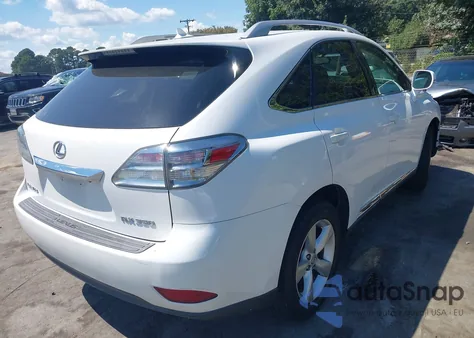 2010 Lexus Rx 350 from USA, damaged, VIN 2T2BK1BA3AC025993